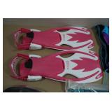 Kids and Adults Swim Fins and Goggles