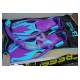 Kids and Adults Swim Fins and Goggles
