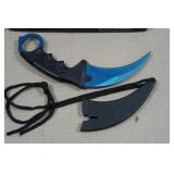Karambit Tiger Claw Neck Knife