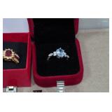 Gold & Silver Tone Rings and Vintage Watches