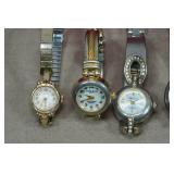 Gold & Silver Tone Rings and Vintage Watches