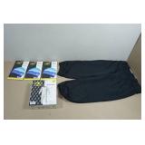 Sauna Suit, Swim Caps and Athletic Pants