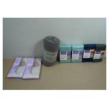 Polar Fleece Throw, Pillow Cases and Sheer Tights