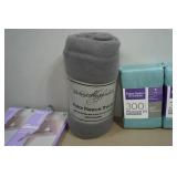 Polar Fleece Throw, Pillow Cases and Sheer Tights