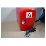 6-Can Mini Fridge and Portable Folding Camp Chair