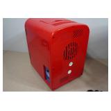 6-Can Mini Fridge and Portable Folding Camp Chair