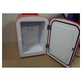 6-Can Mini Fridge and Portable Folding Camp Chair