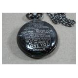 Novelty Pocket Watch "To My Son"