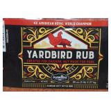 Plowboys Yardbird Rub Seasoning - 5 Lbs