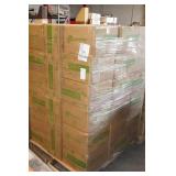 Pallet of Greenlite Fixed Head Showerheads - 50 per Box