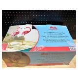 Evergreen Metal Solar LED Flamingo Pair