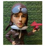 Bobbletopia Amelia Earhart Limited Edition Bobblehead