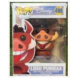 Funko Pop! Disney The Lion King Luau Pumbaa #498 With Pop Protector
