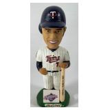 Joe Mauer 2007 AL Batting Champ Green Base Hormel Bobblegead Minnesota Twins Baseball - In Box