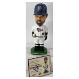 Rick Aguilers Northwest Airlines Green Base 2008 Minnesota Twins Baseball Bobblehead - In Box w/ Card