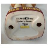 Rod Carew RARE SAMs Bobblehead by SAM Inc! 1995 Limited Edition 2,000 Made Numbered 1184 Minnesota Twins Bobblehead