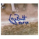 George Brett Autographed w/ Steinter COA Framed and Matted Baseball Photo Inscribed "HOF 99"