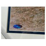George Brett Autographed w/ Steinter COA Framed and Matted Baseball Photo Inscribed "HOF 99"