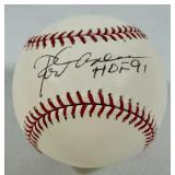 Rod Carew Autographed and Inscribed "HOF 91" Rawlings OMLB Selig Baseball - Minnesota Twins