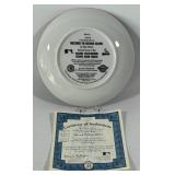Mark McGwire "Record 70 Home Runs" Limited Edition Bradford Exchange Baseball Plate