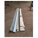 Mixed Lot - Channeling ridge vent and siding parts