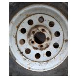 Set of 3 Wheels with rims