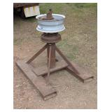 Big Ag Wheel Spinner - Make Old Style Wagon Wheels