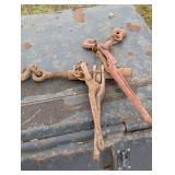 Pair of ratchet Binders - see pics