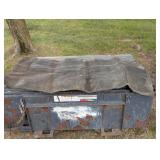 Vinyl Mesh Cover/Tarp Dumpsters or Trailer