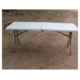 6 foot Folding Plastic Table