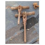 Set of 4  Ratchet Binders - See Pics