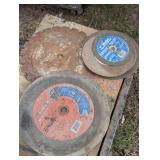 Large Pile of Cut off Disc and Diamond Blade - Large and Small