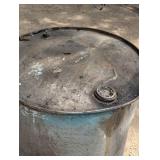 55 Gallon Metal Drum - Dented