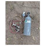 Small Welder Tank with Hose and Regulator