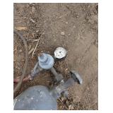 Small Welder Tank with Hose and Regulator