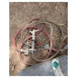 Small Welder Tank with Hose and Regulator