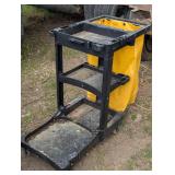 Commercial Rubbermaid Janitor Cart