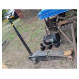 Large Low Profile Floor Jack with Handle