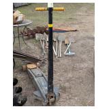 Large Low Profile Floor Jack with Handle