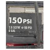 Porter Cable 150 PSI Air Compressor - 6 Gal