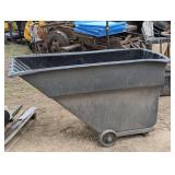 Commercial Rolling Dump Cart