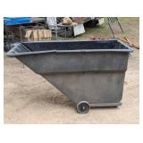 Commercial Rolling Dump Cart