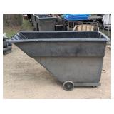 Commercial Rolling Dump Cart