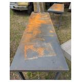 Heavy Duty Adjustable Steel Work Tables