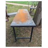 Heavy Duty Adjustable Steel Work Table