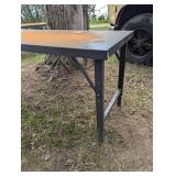 Heavy Duty Adjustable Steel Work Table