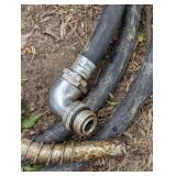 Red Gas Hose with Handle and Trigger