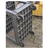 RUBBERMAID COMMERCIAL PRODUCTS Utility Cart: 500 lb, 2 Shelves