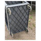 RUBBERMAID COMMERCIAL PRODUCTS Utility Cart: 500 lb, 2 Shelves