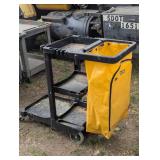 Commercial Rubbermaid Janitor Cart